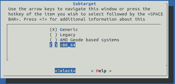 Subtarget-System-x86_64